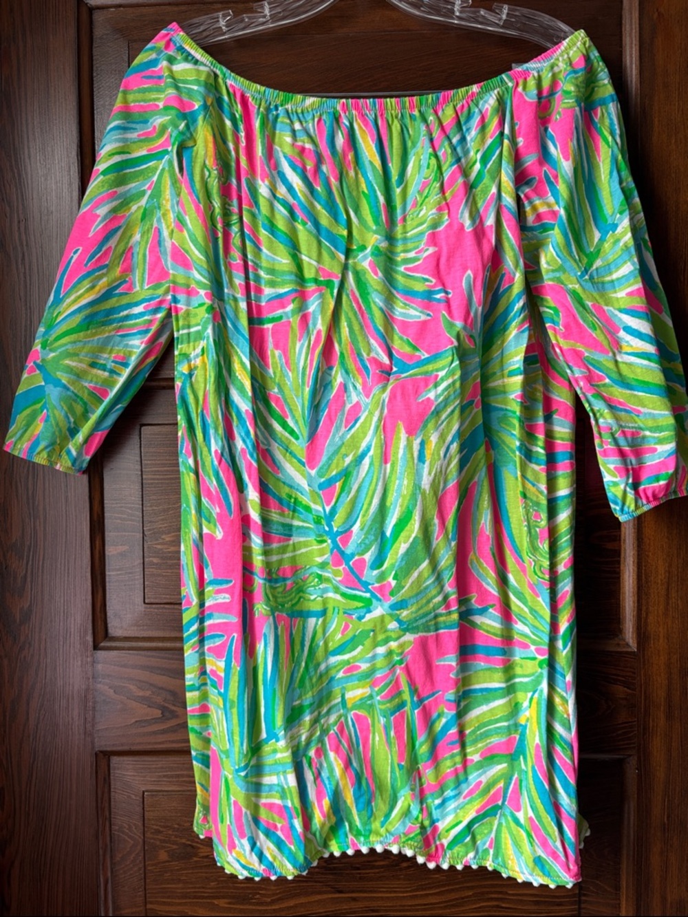 Lilly Pulitzer off the shoulder dress